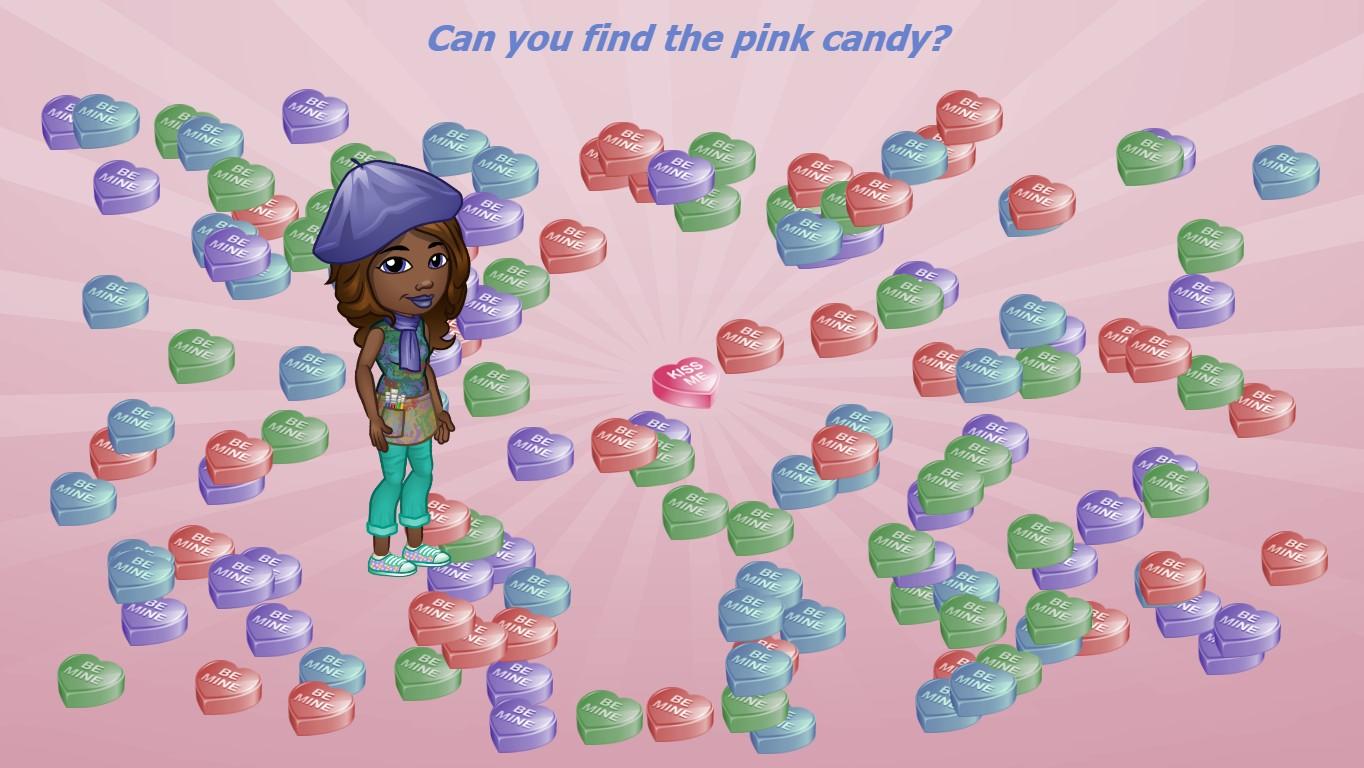 Candy Heart Search