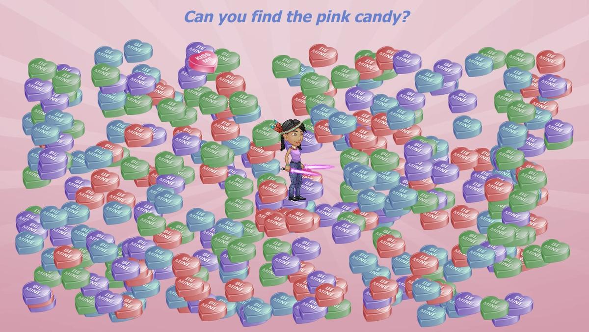 Candy Heart Search