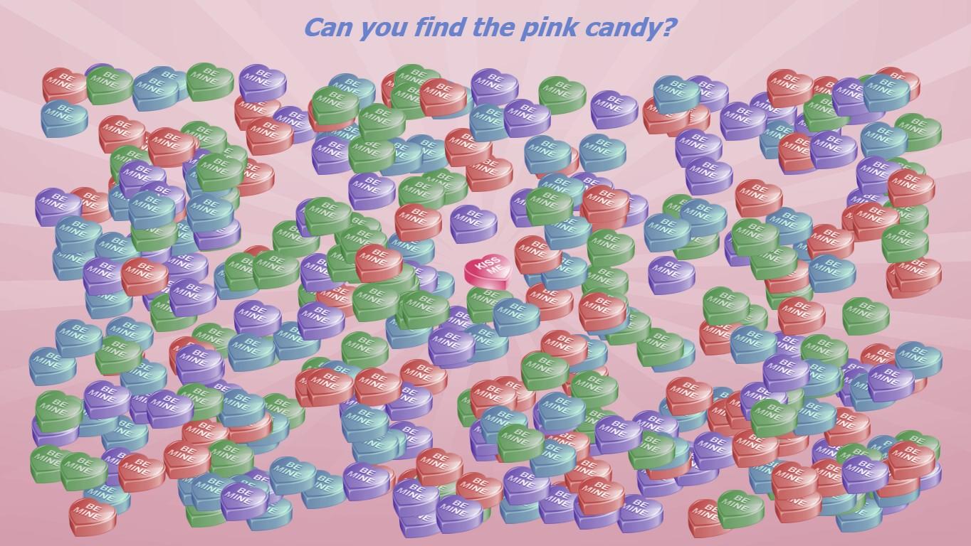 Candy Heart Search