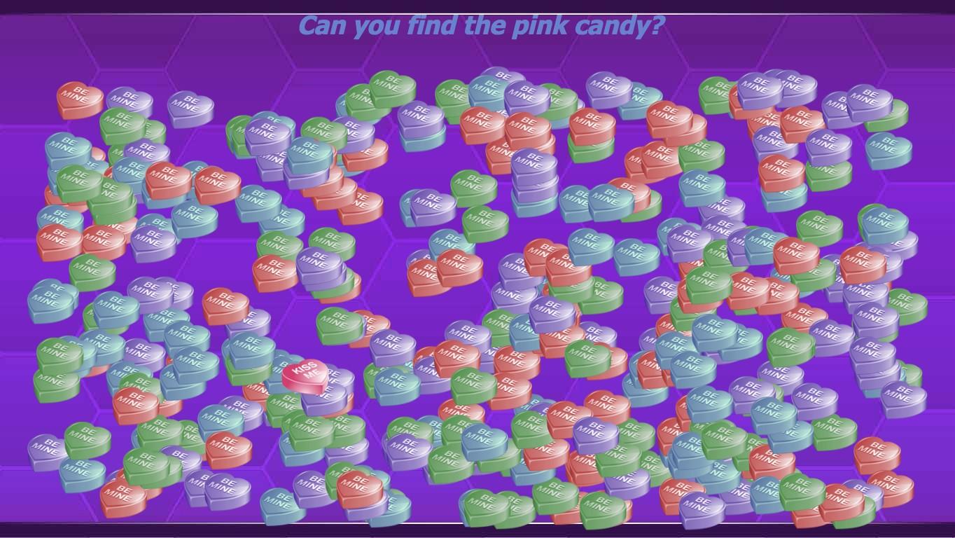 Candy Heart Search