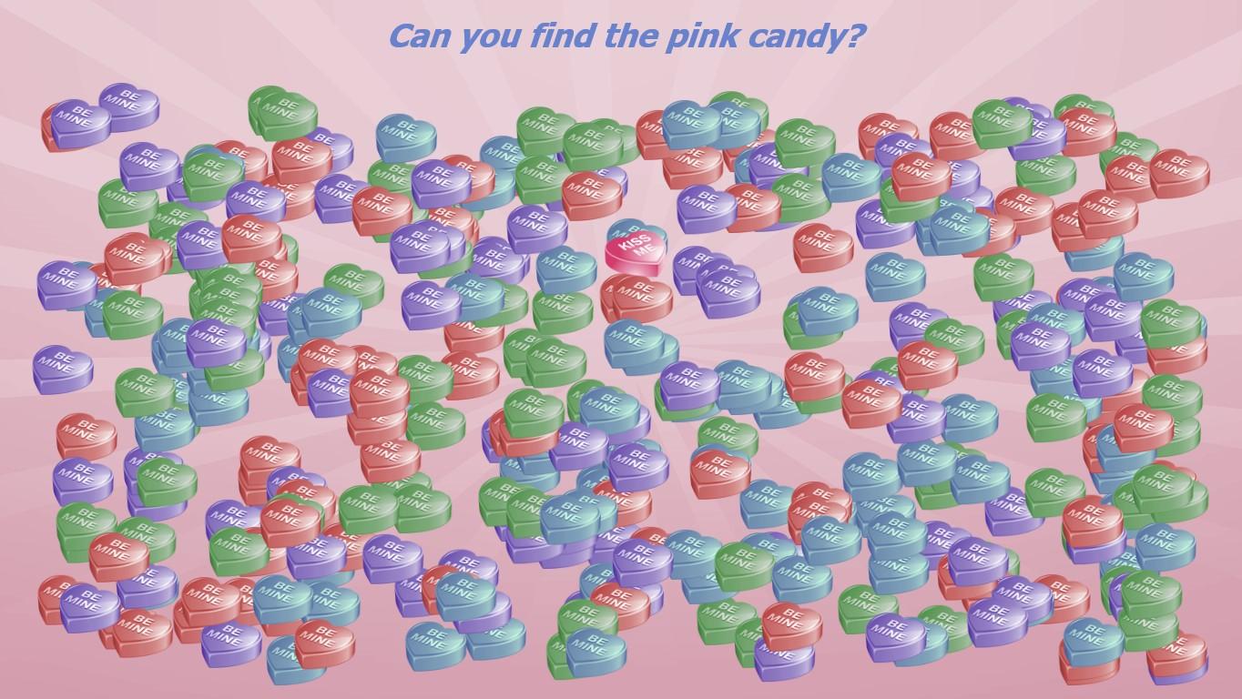 Candy Heart Search