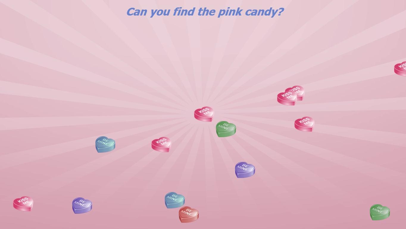 Candy Heart Search