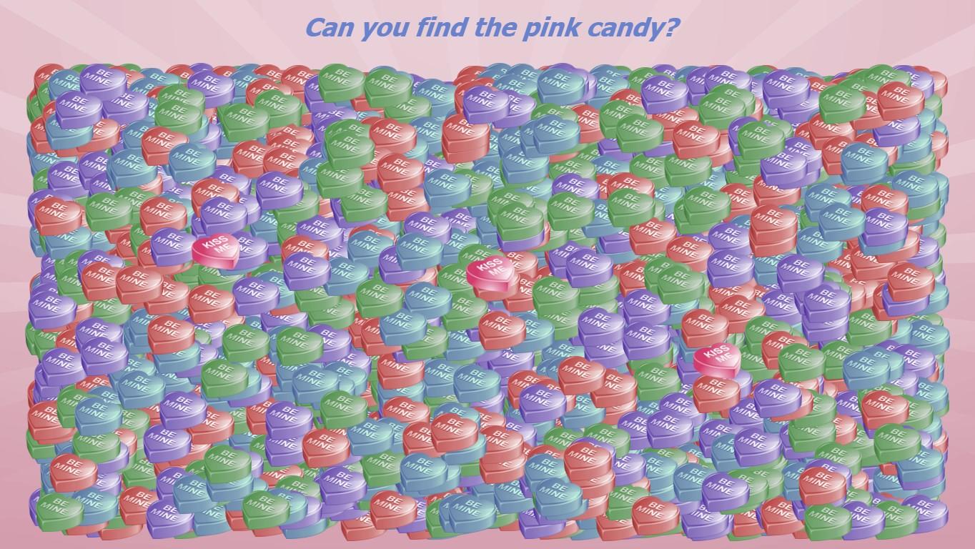 Candy Heart Search