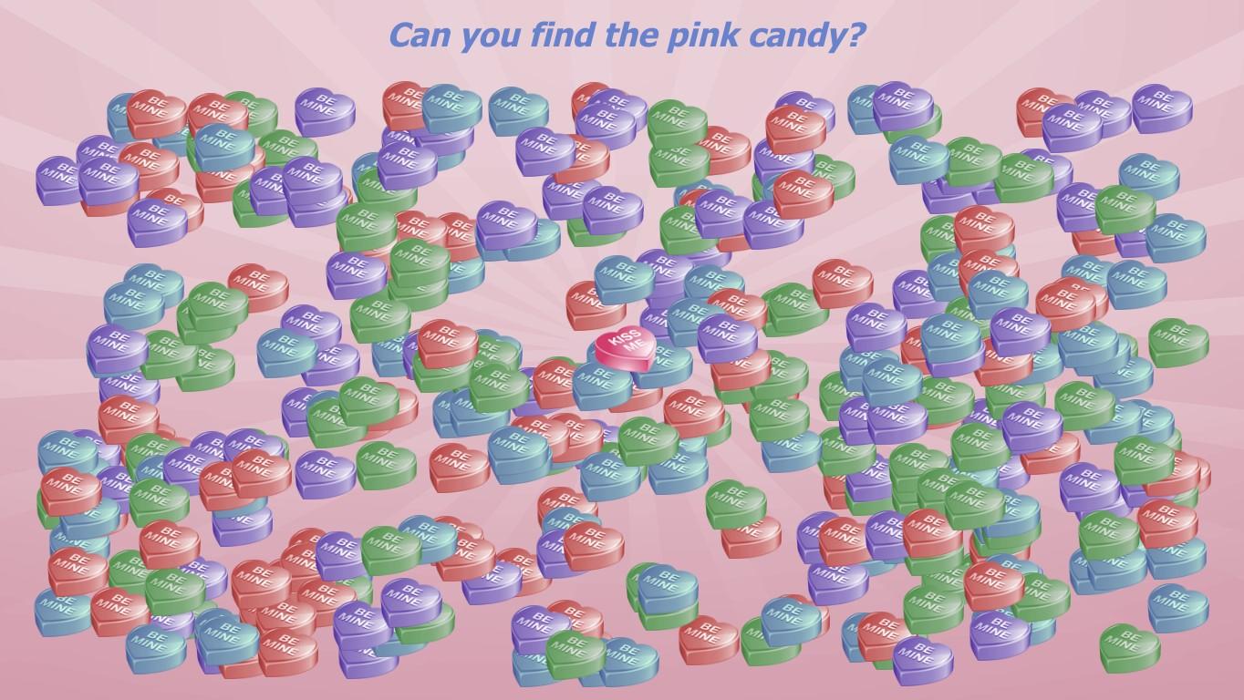 Candy Heart Search