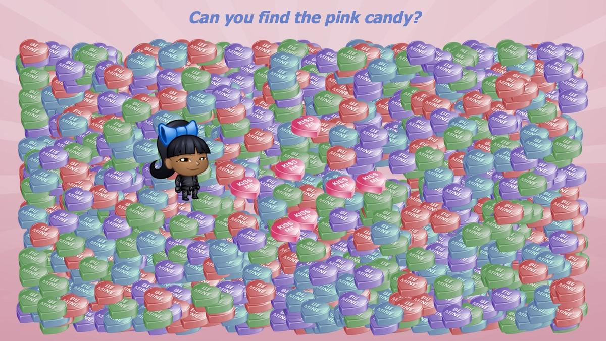 Candy Heart Search