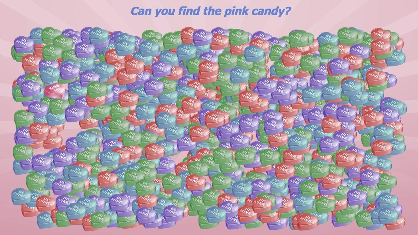 Candy Heart Search