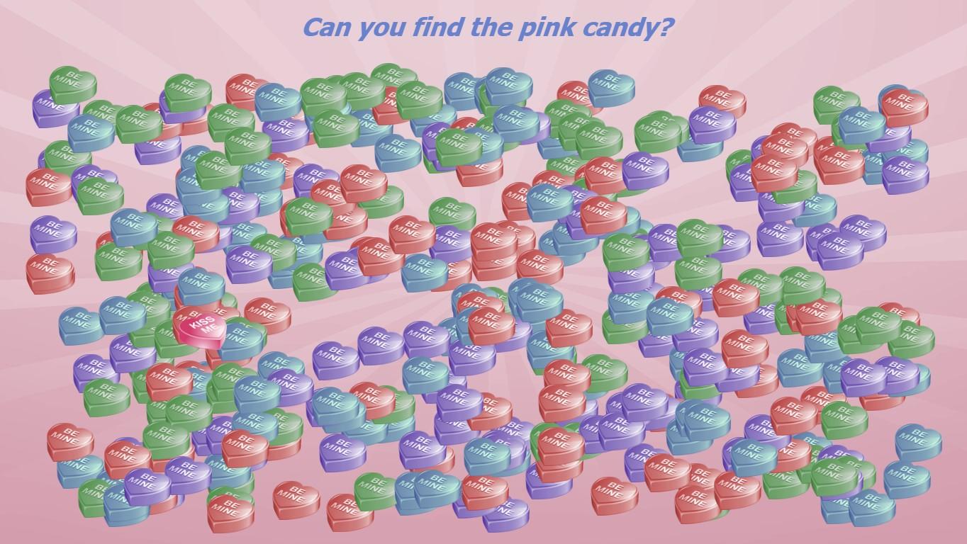 Candy Heart Search