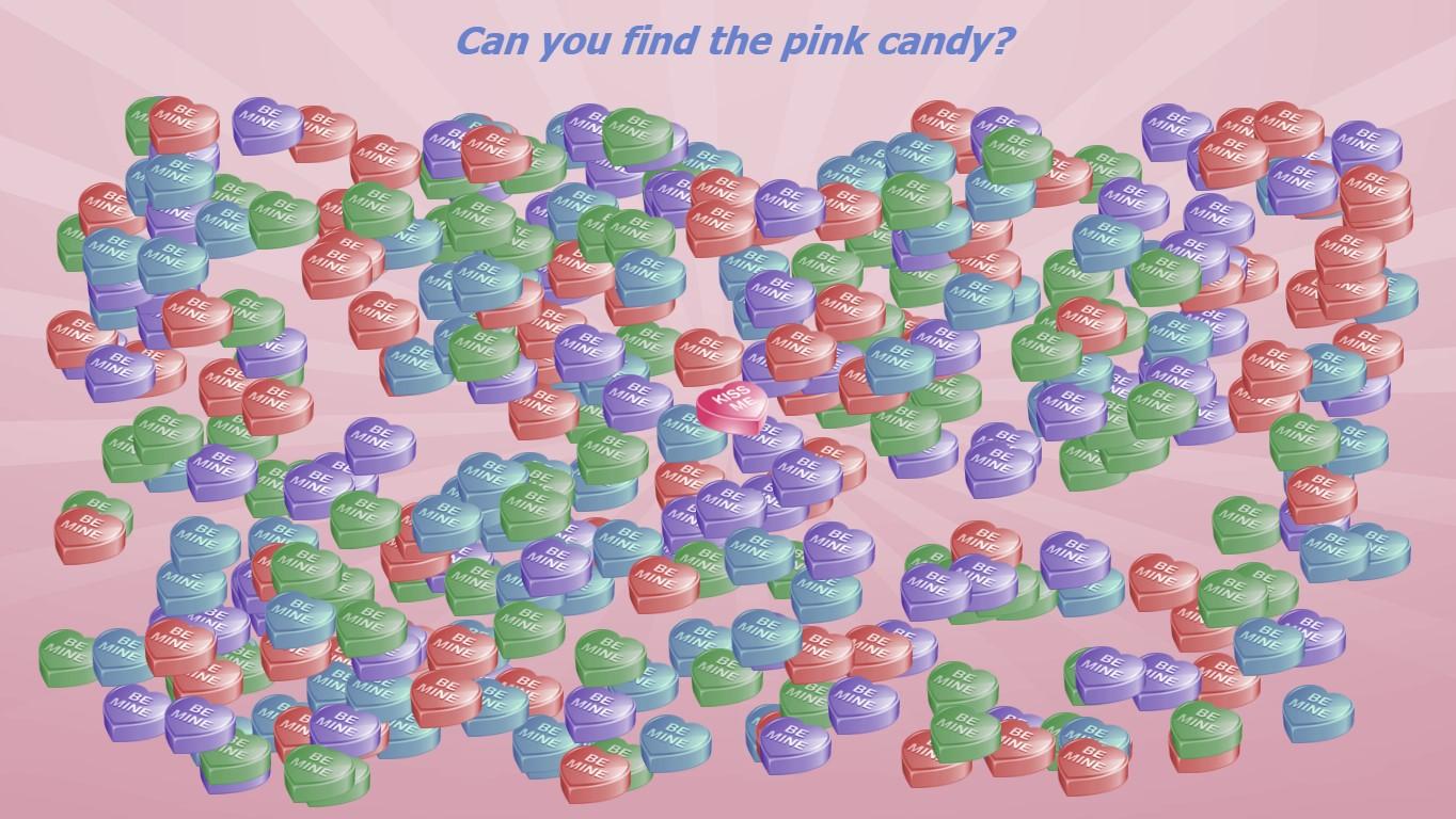 Candy Heart Search