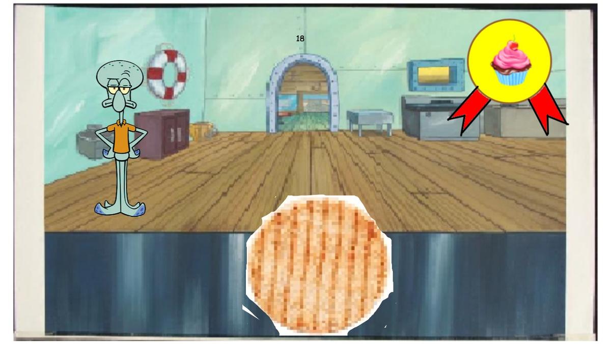 Spongebob's Burger-Making Internship