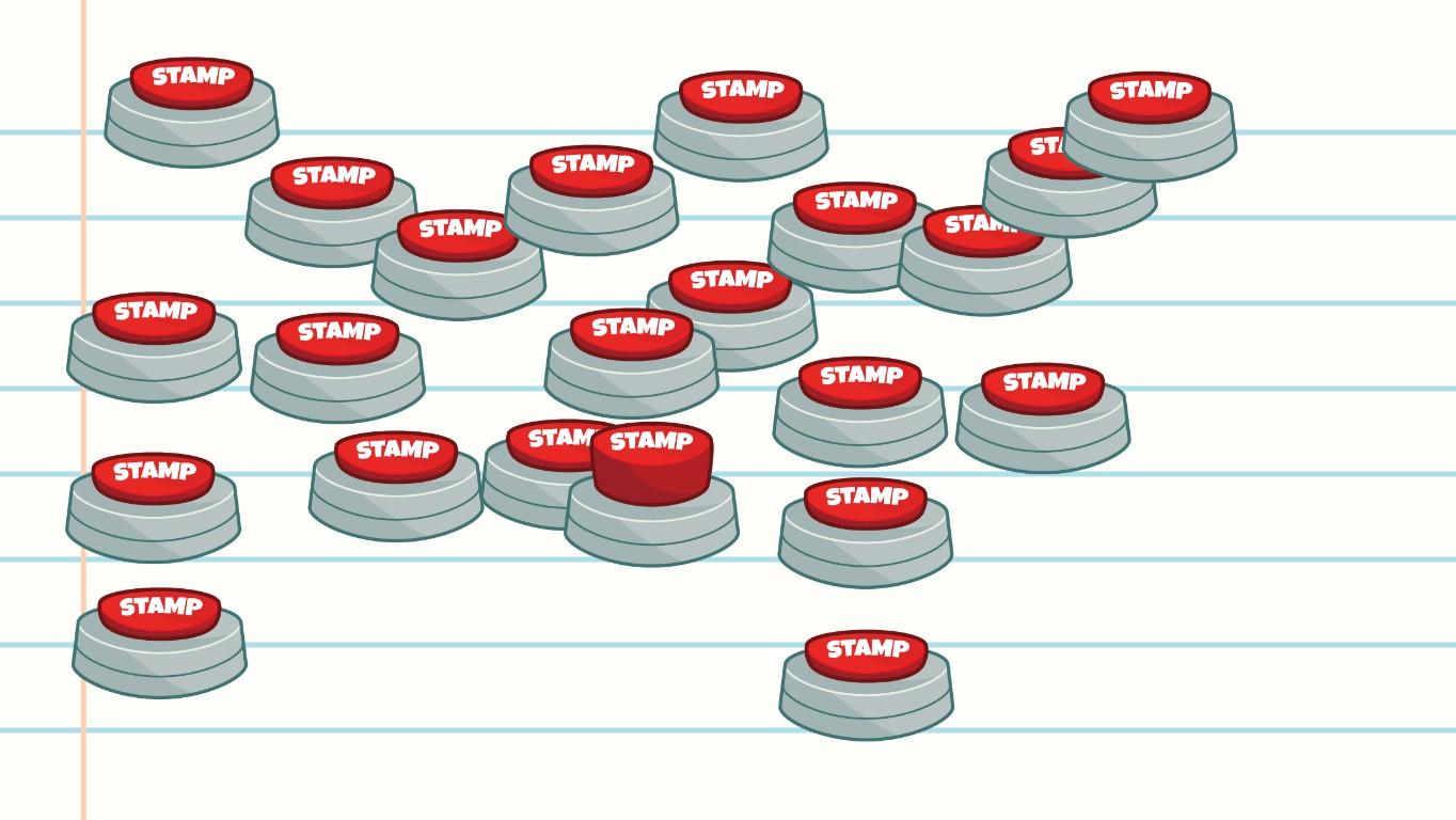 Creating a stamp machine