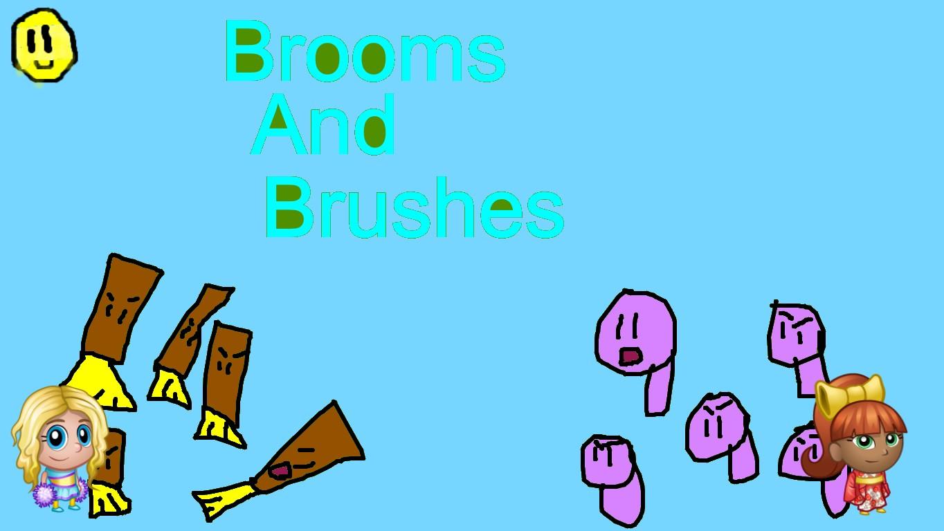 brooms and brushes