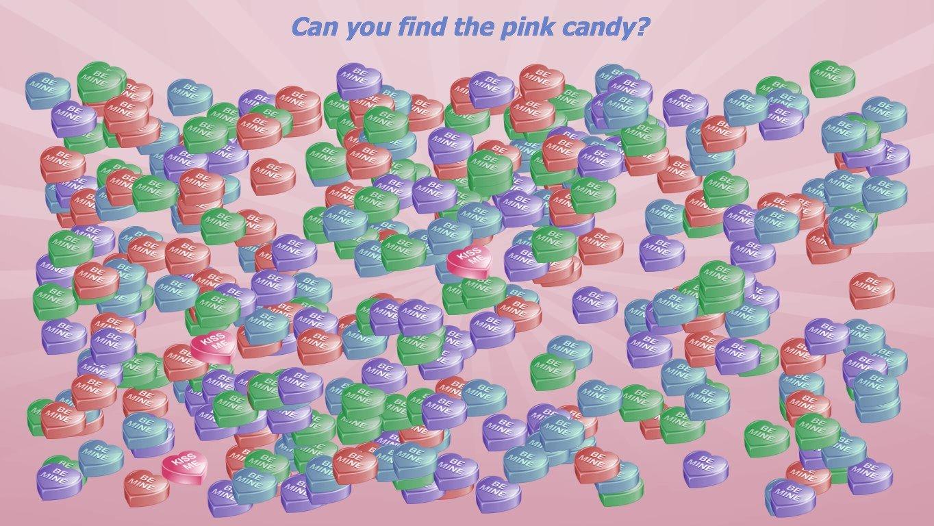 Candy Heart Search