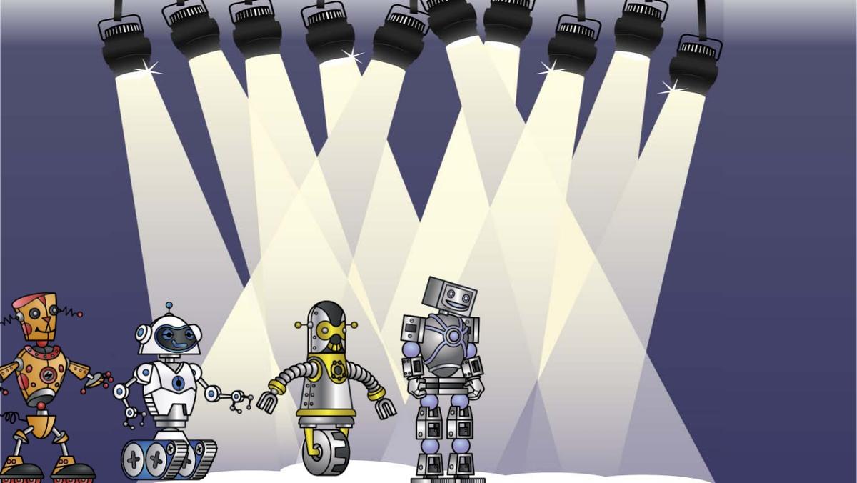 dancing robots