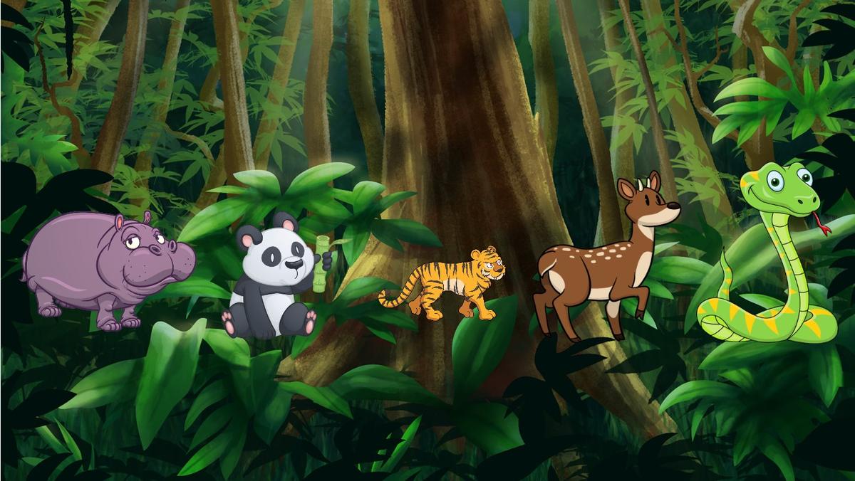 animation#6(jungle walk)