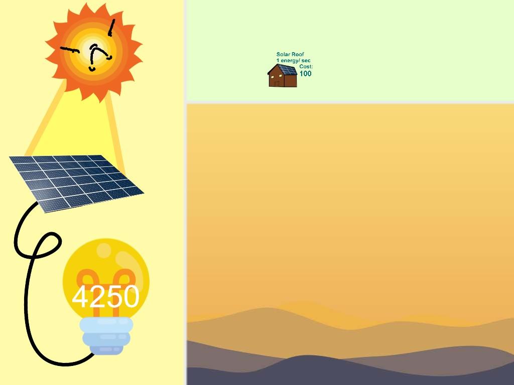 Solar Power Clicker