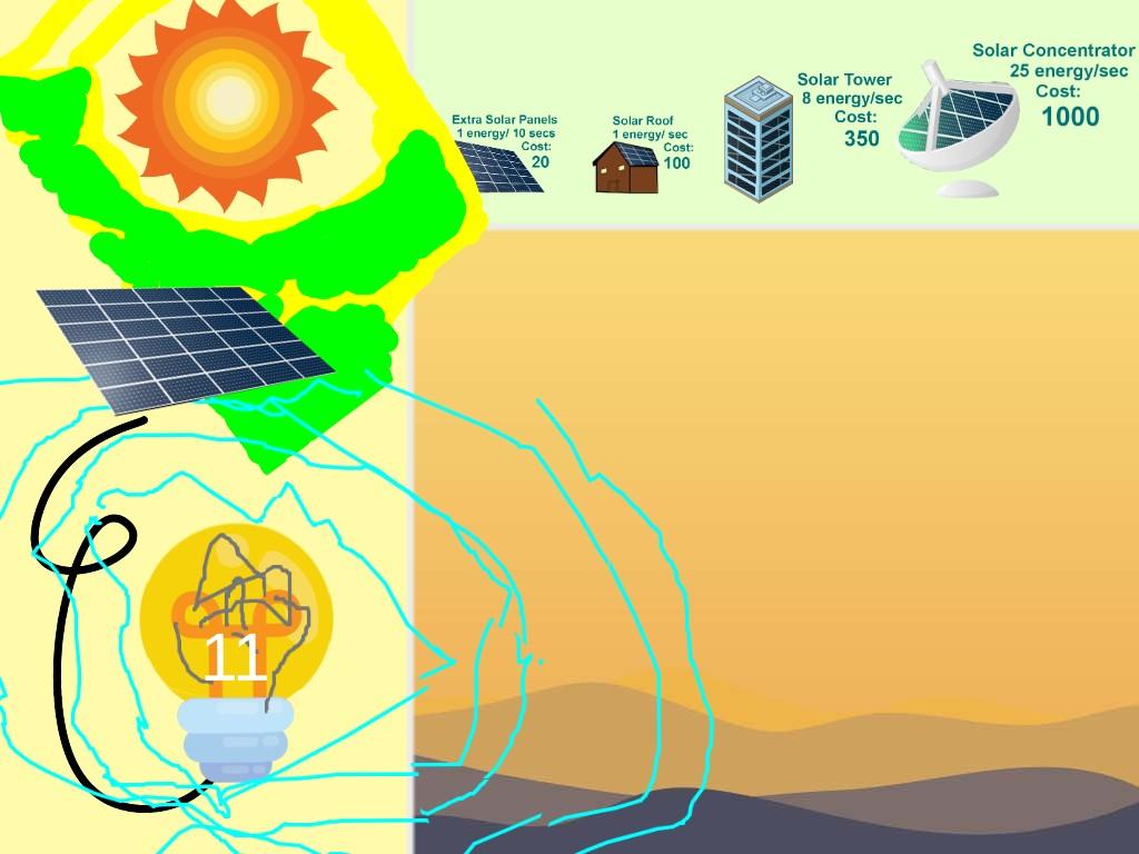 Solar Power Clicker