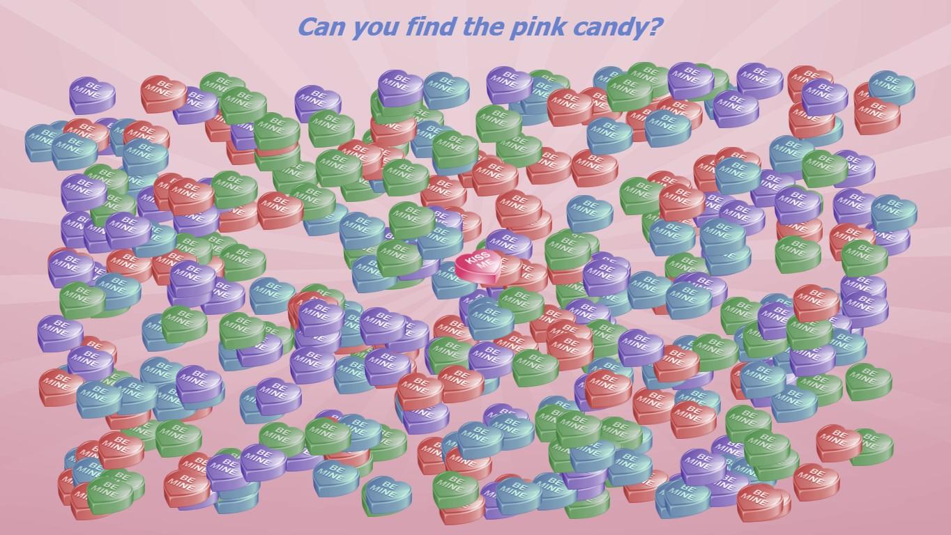 Candy Heart Search