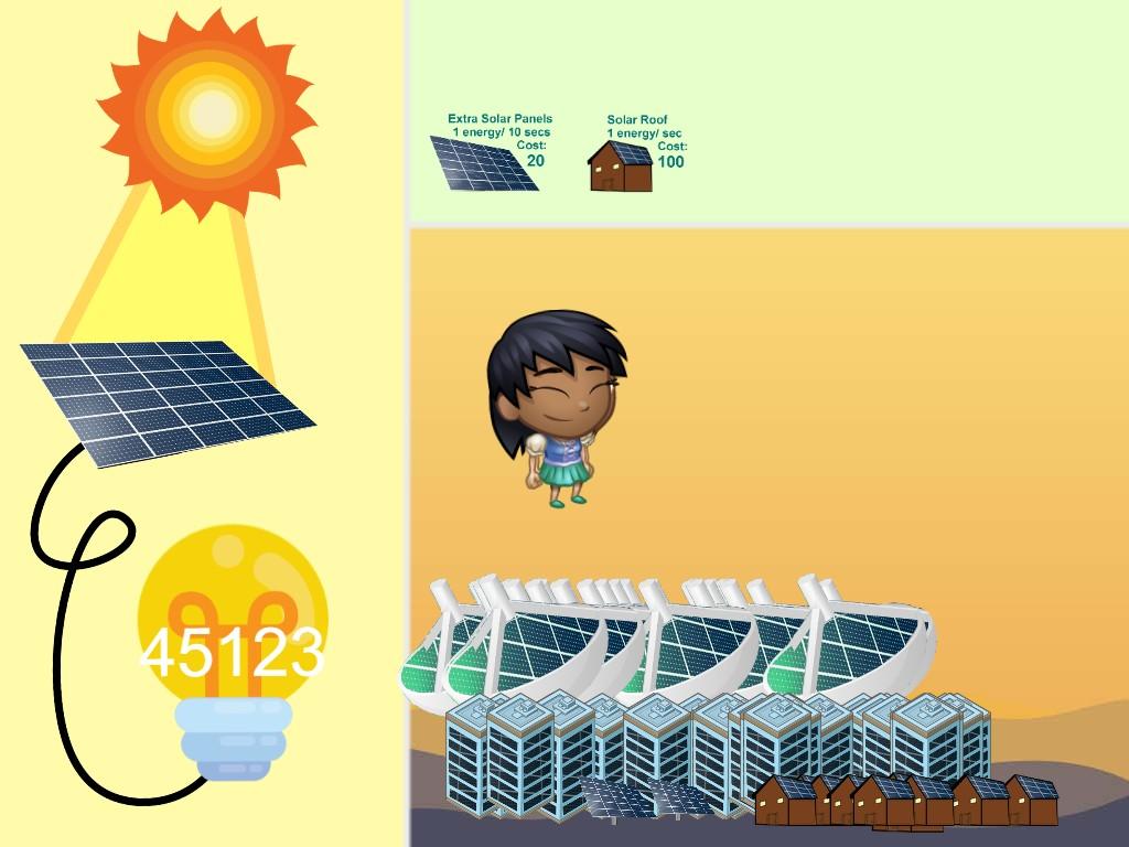 Solar Power Clicker