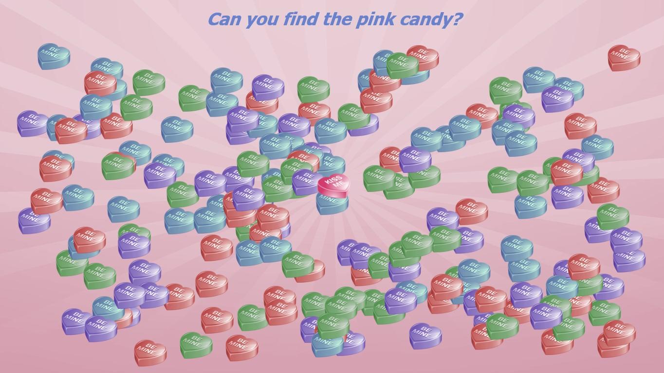 Candy Heart Search