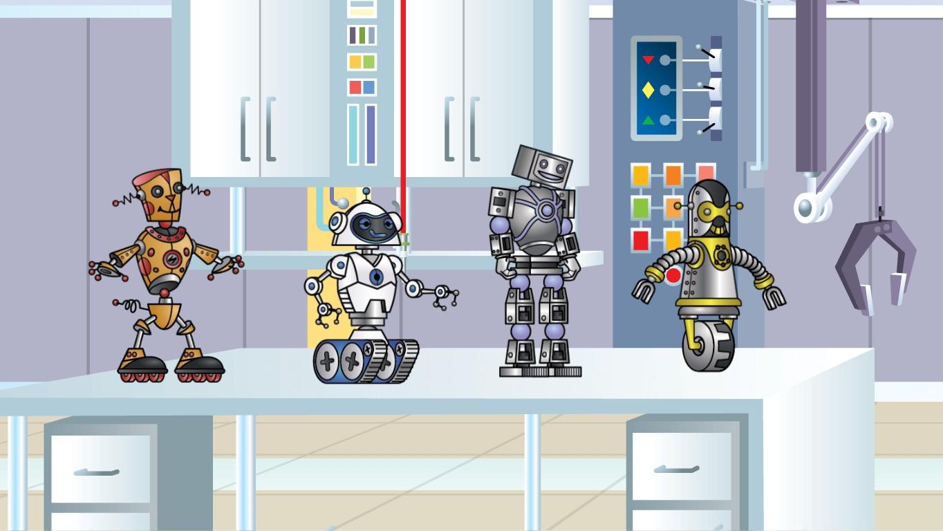 robot dance party