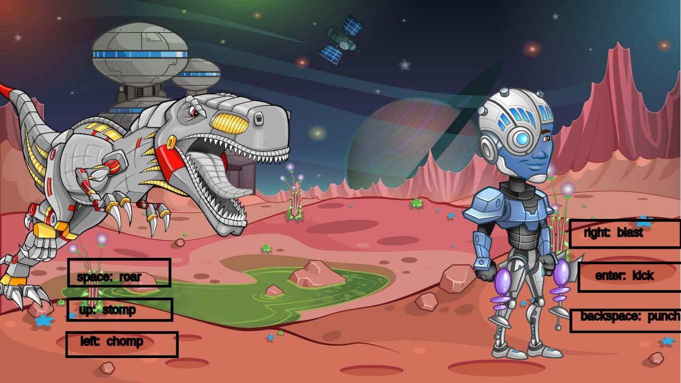 T.Rex vs Cyborg