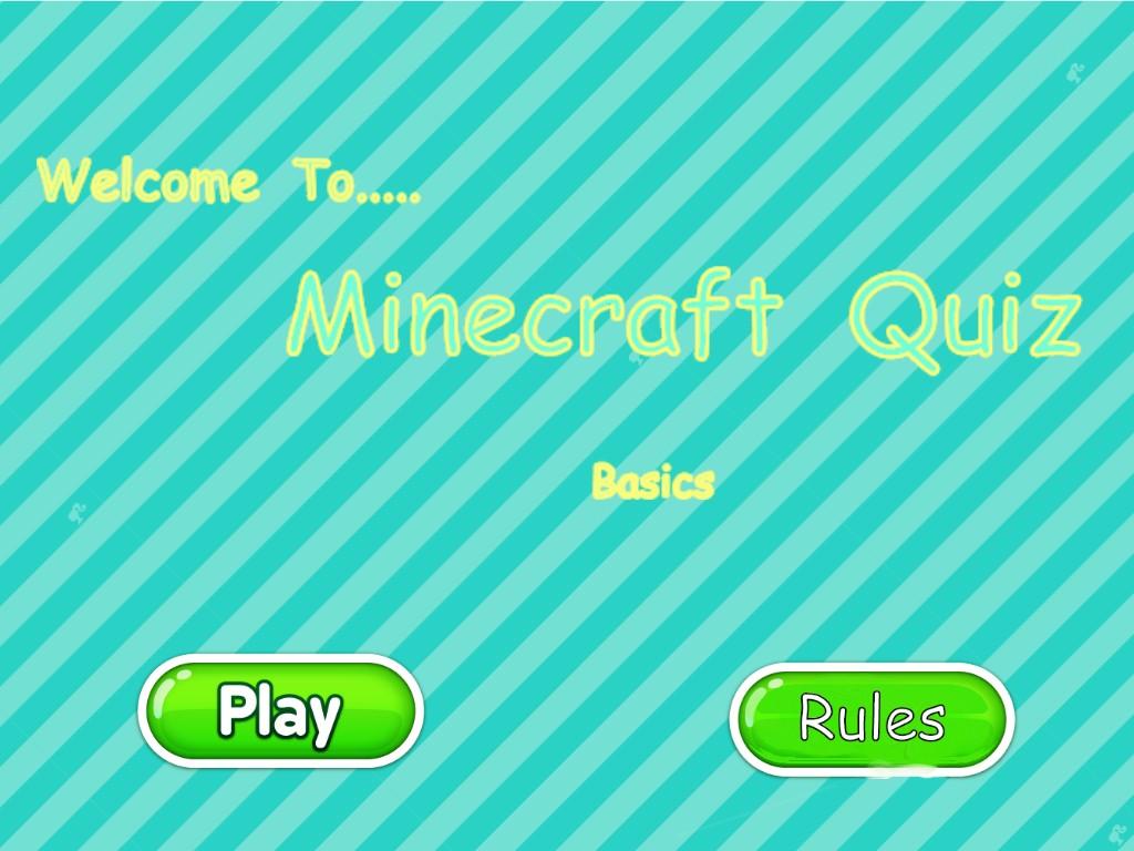 minecraft quiz!