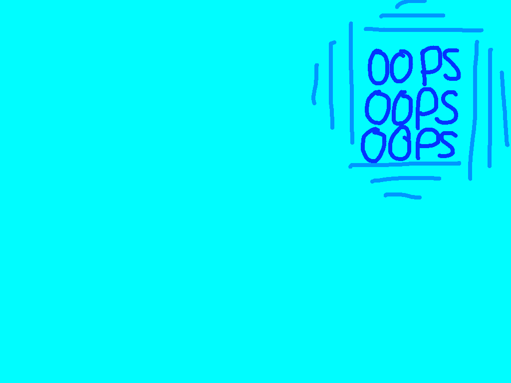 Oops animation