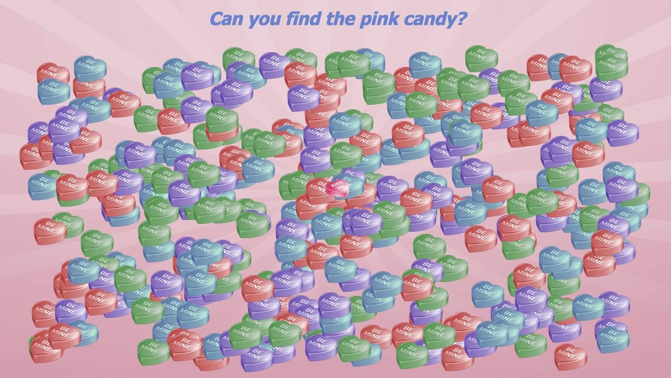 Candy Heart Search