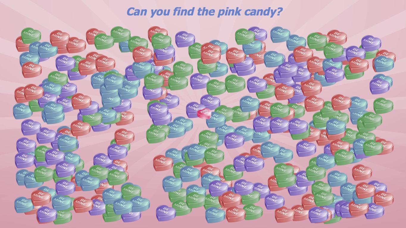 Candy Heart Search