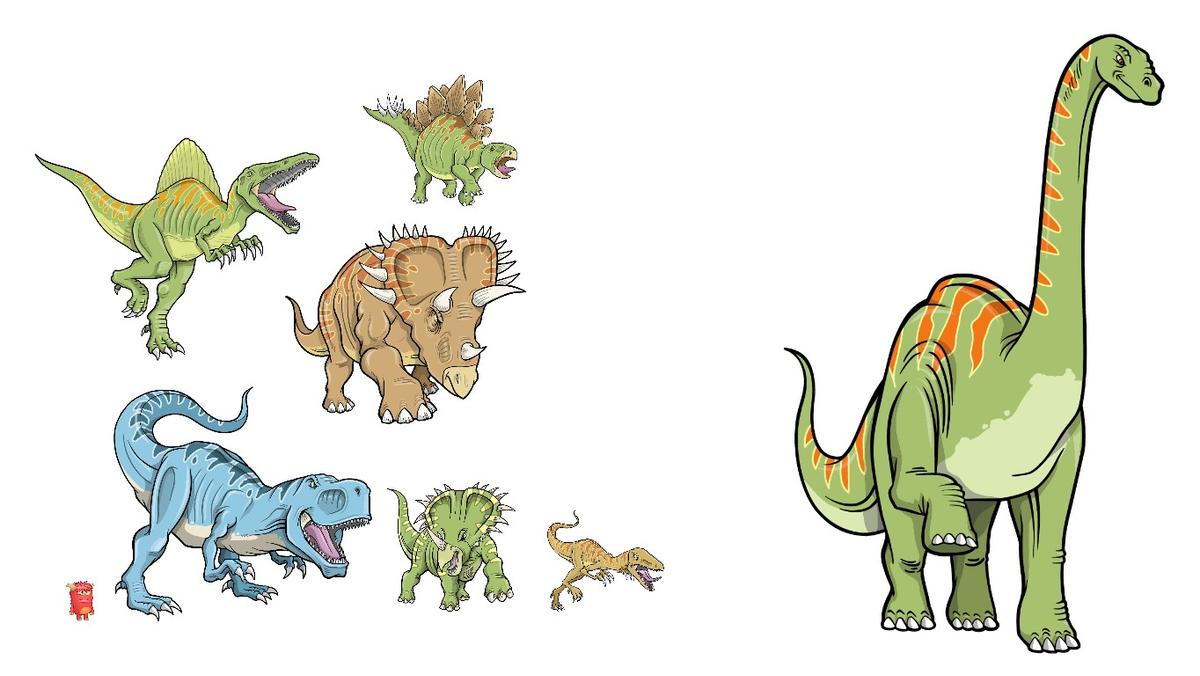 dinosaur sizes