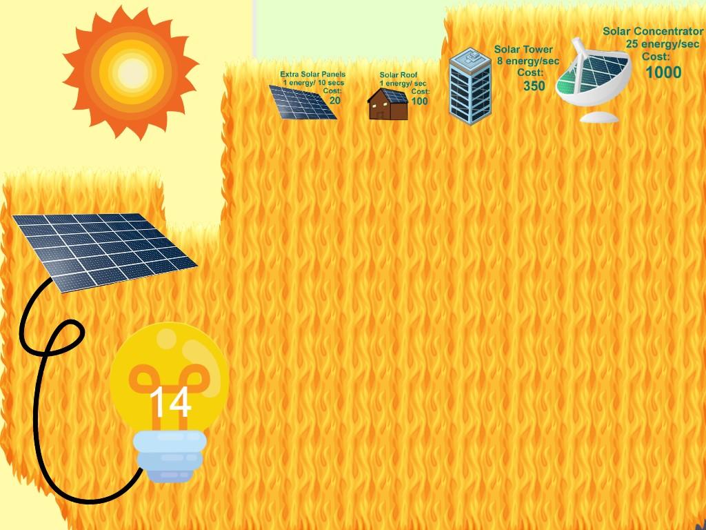 Solar Power Clicker