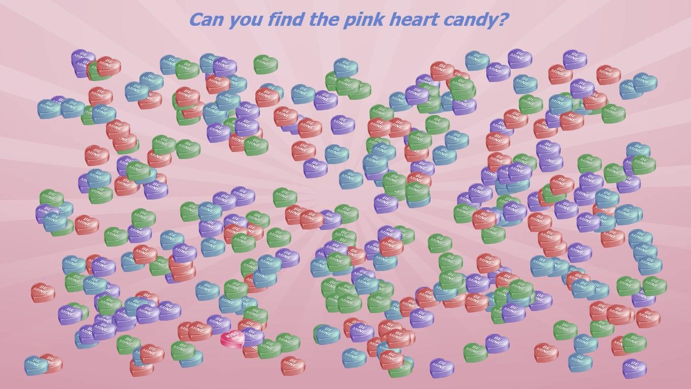 Candy Heart Search