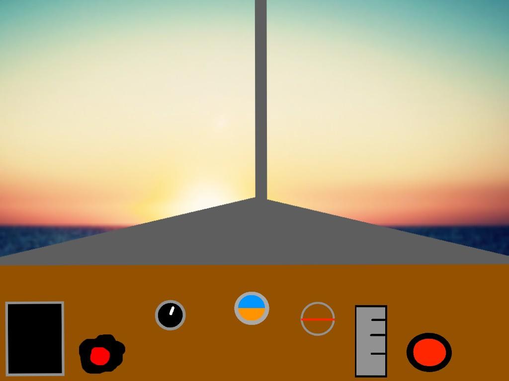 Flight simulator by coder