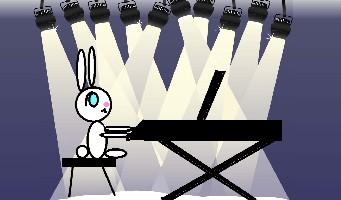 PIANO BUNNY!!!! 1