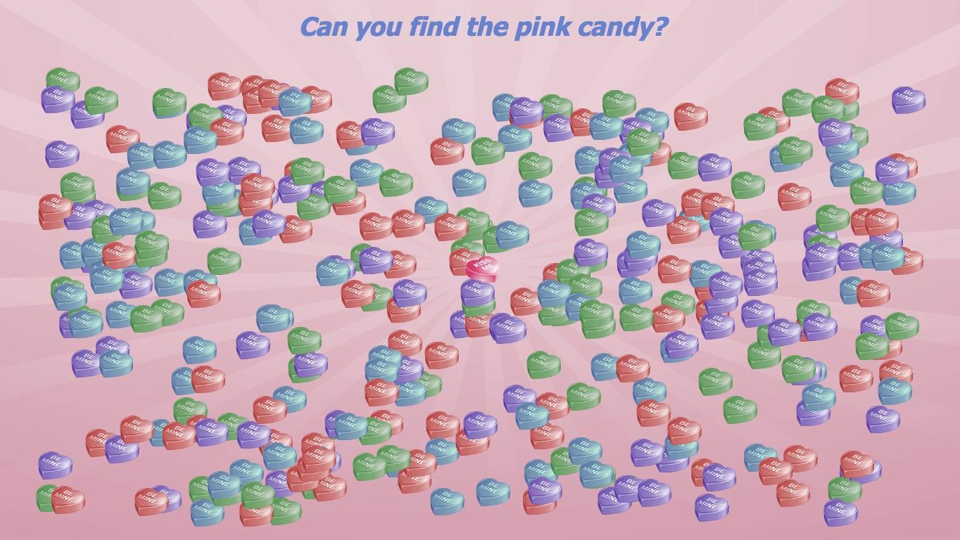 Candy Heart Search