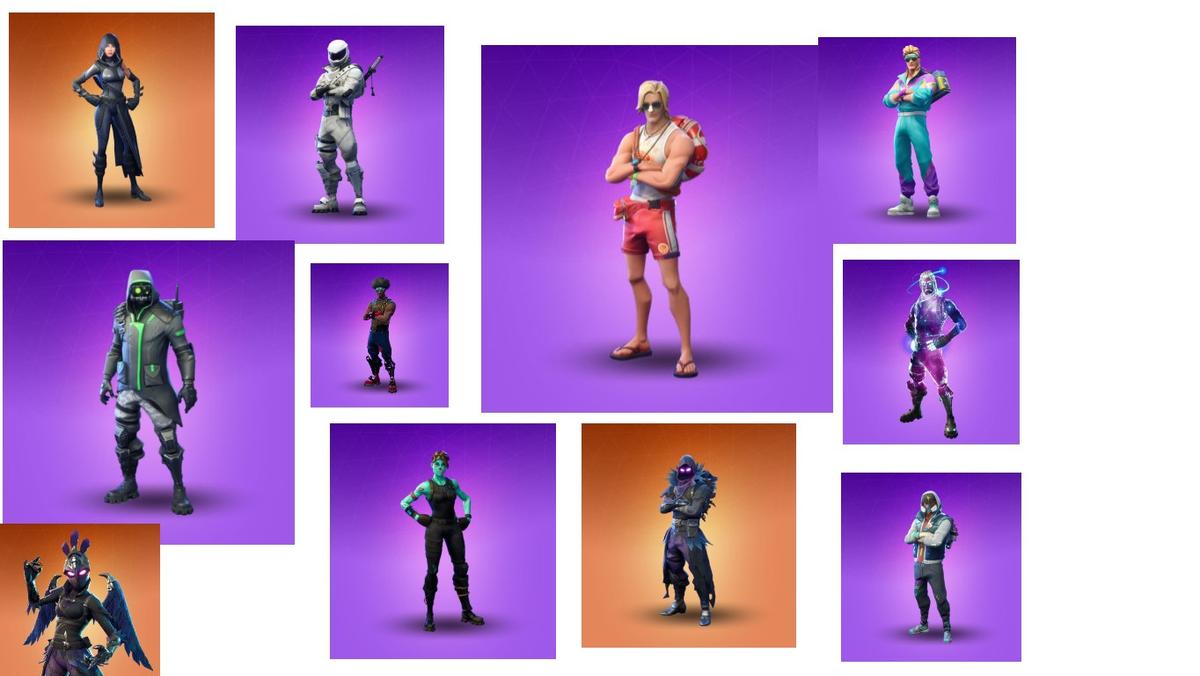 Fortnite skins