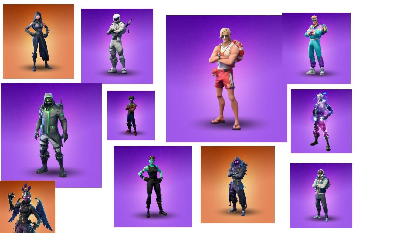 Fortnite skins