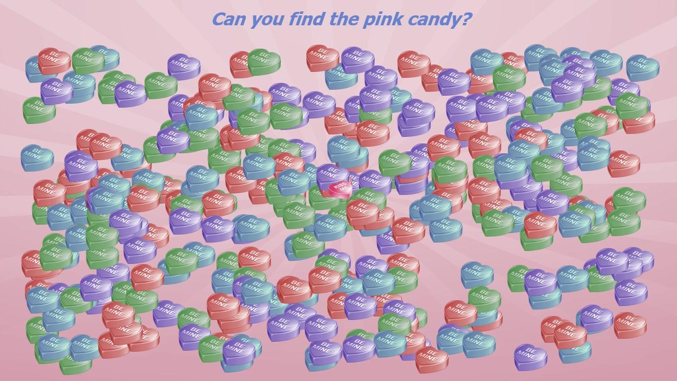 Candy Heart Search