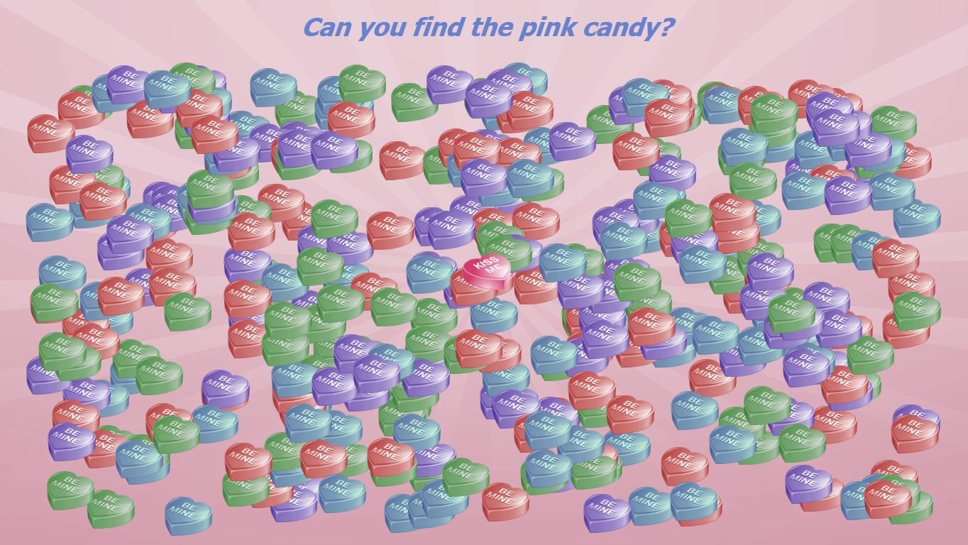 Candy Heart Search