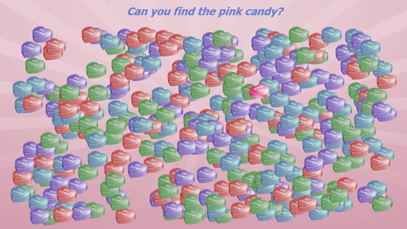 Candy Heart Search