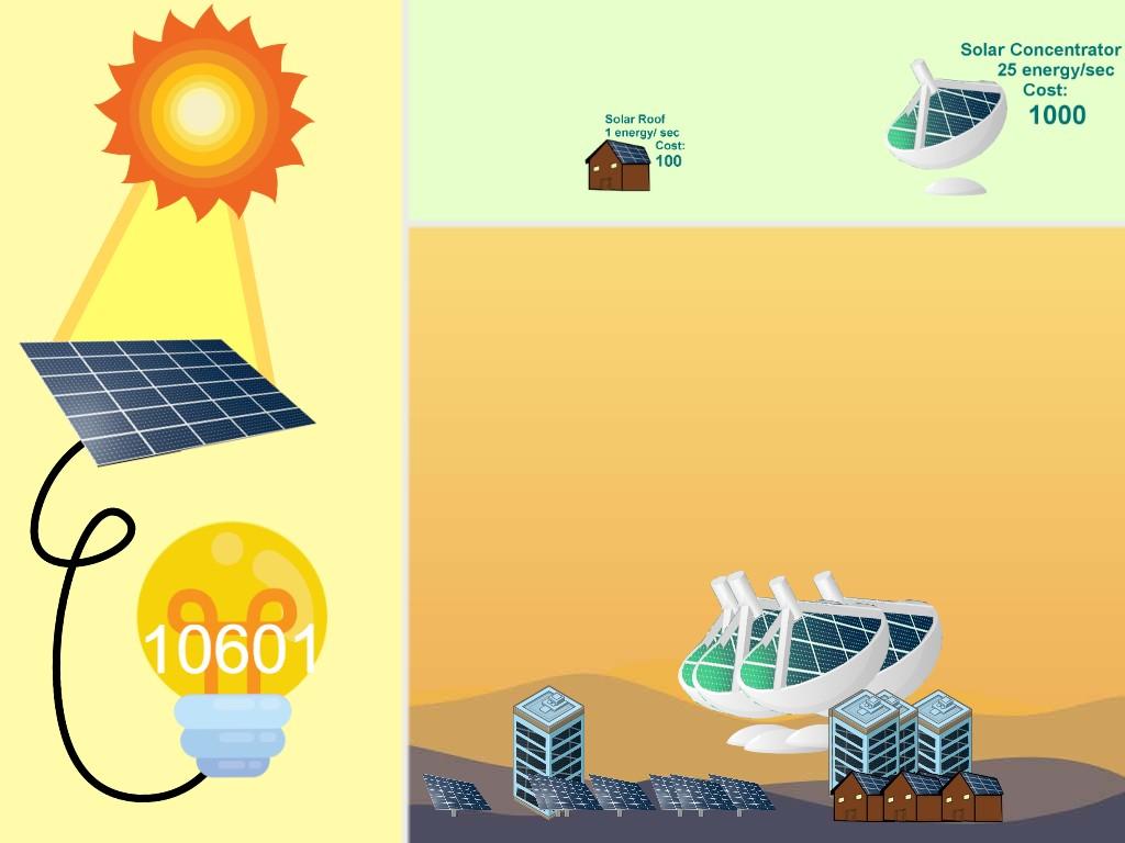 Solar Power Clicker