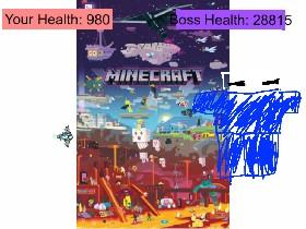 MINECRAFT BOSS FIGHT (HARD!!!!!)