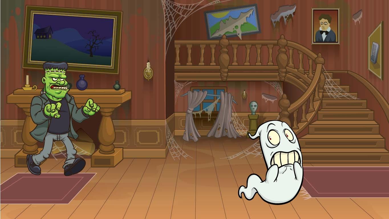 the scared ghost