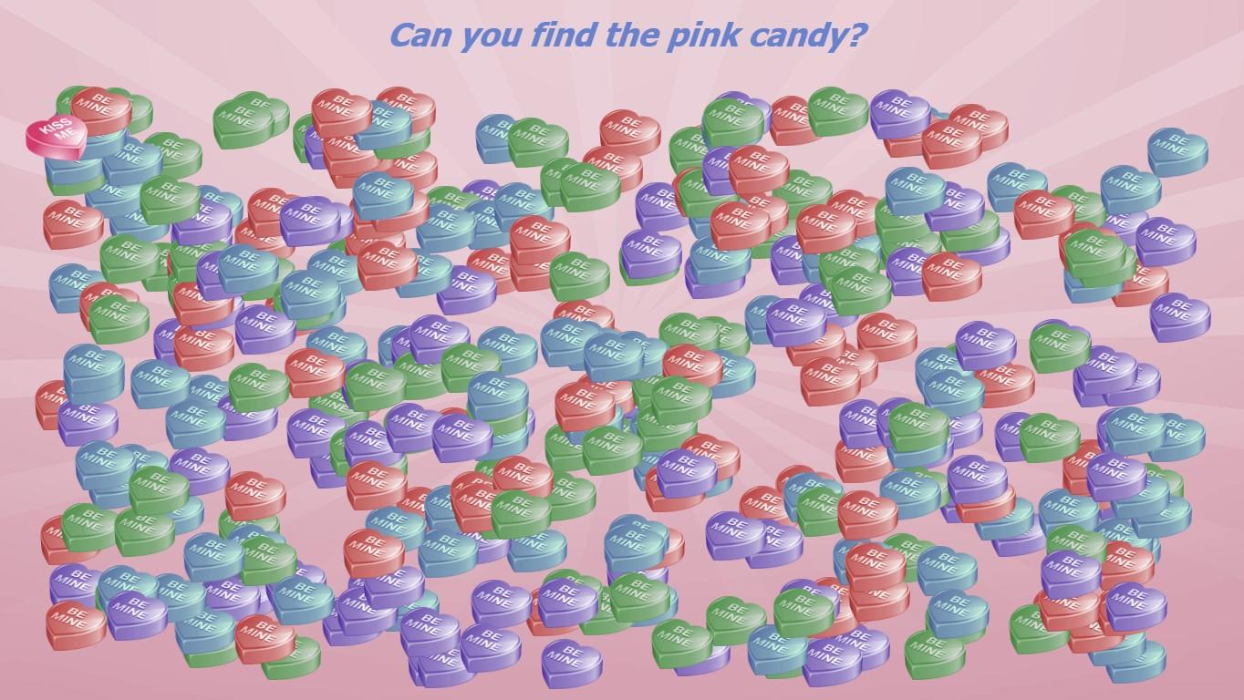 Candy Heart Search