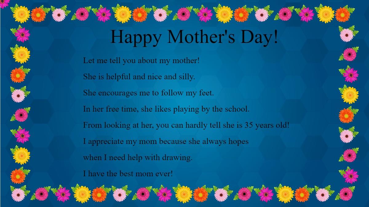 Mother's Day Mad Libs1