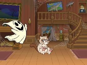 grumpy cat’s ghost friend