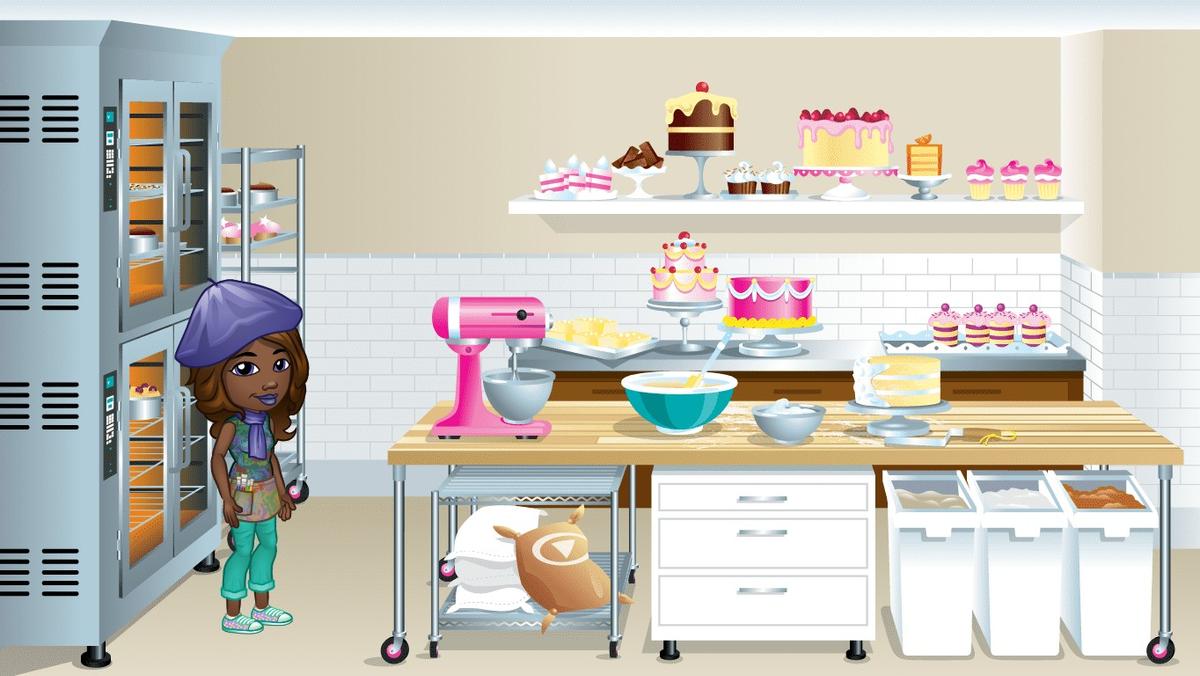 barbie in the kitchen