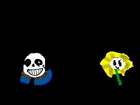 Sans and Flowey game