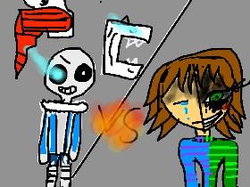 sans vs chara