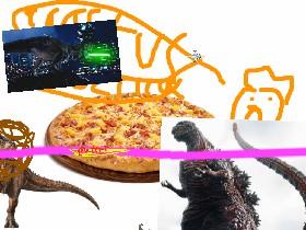 toast vs godzilla